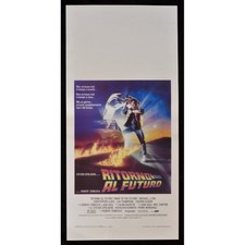 locandina RITORNO AL FUTURO michael j fox steven spielberg lloyd B179
