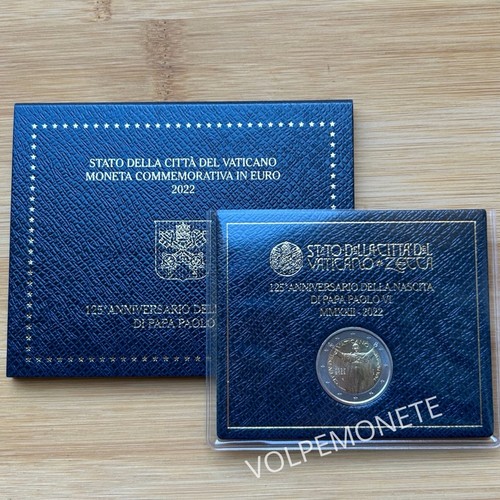 Euro vaticano 2022 fdc papa - euro,