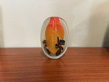 vaso in vetro di murano del 1998 firmato