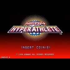 Usato Hyper Athlete PCB PC Tavola Konami 1996 Jamma Nuoto Arcade Buono Stato