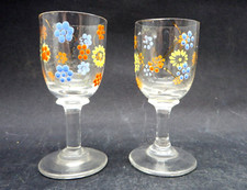 COPPIA DI BICCHIERINI IN VETRO