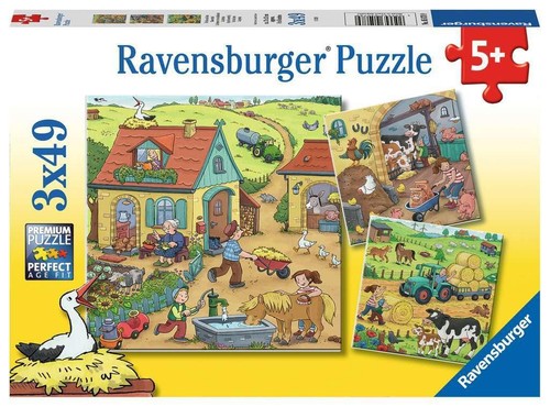 Ravensburger puzzle 3x49 per - ravensburger,, 3x49,