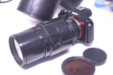 SONY E MOUNT ADATTATO MTO-500 ZM-5A 500MM F/8 teleobiettivo specchio + A7 NEX,A6000