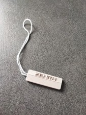 Tag Zenith Grigio Cartellino Vintage