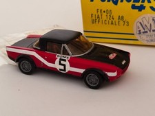 kit !/43 rally Fiat 124 abarth 1973 Racing43  parzialmente montato