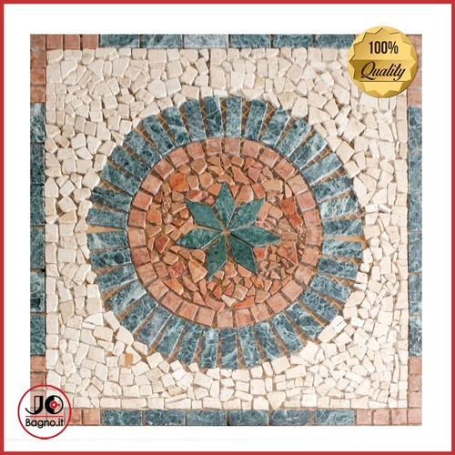 Rosone mosaico fatto mano in - rosone, a