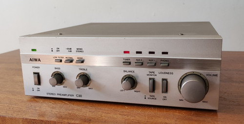 Preamplificatore aiwa c30 - preamplificatore,