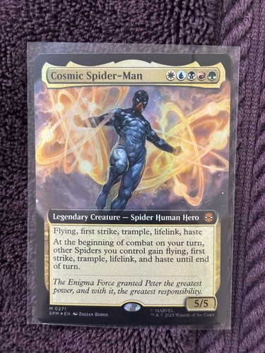 Cosmic spider man - spider-man, (extended
