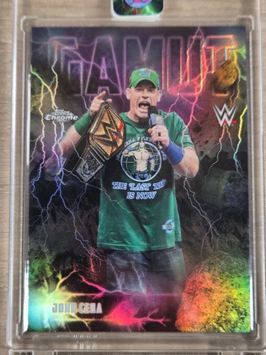 2026 topps chrome wwe john - topps,