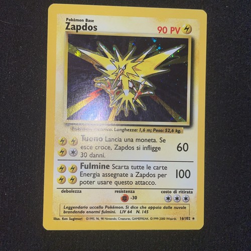 Pokemon zapdos 102 - 16/102, set