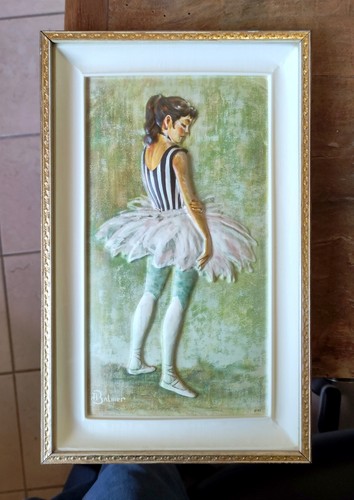 Quadro ballerina rilievo - in,