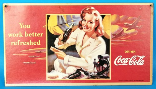 Coca cola targa promozionale - coca,