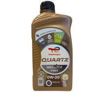 1 LITRO - Olio Motore Total Quartz Ineo Extra First 0W20 ACEA C5, PSA B71 2010