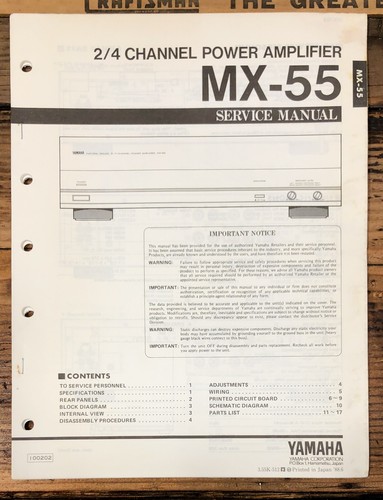 Yamaha amplificatore - yamaha, mx-55