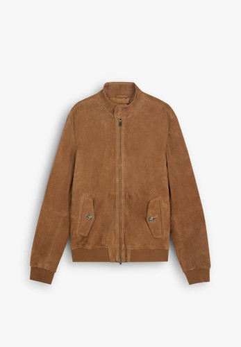 Giubbotto pelle bomber - bomber, marrone