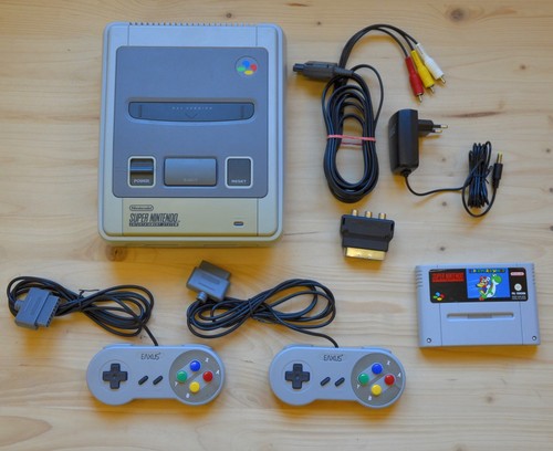 Snes console super - super, nintendo
