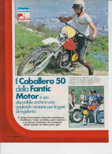 Advertising pubblicità fantic - advertising,
