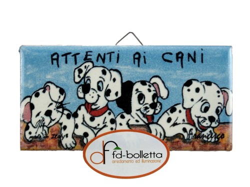 Mattonella ornamentale attenti
