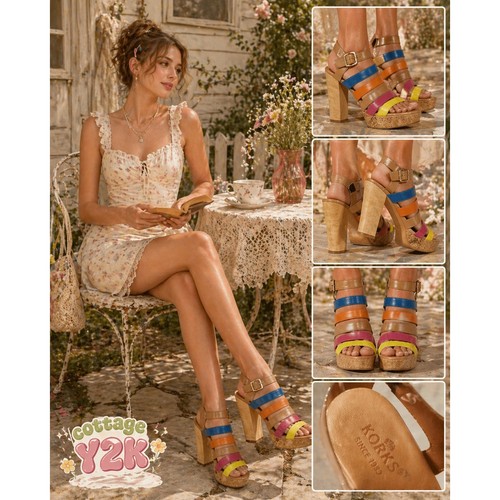 Sandali con cinturino korks - sandali,