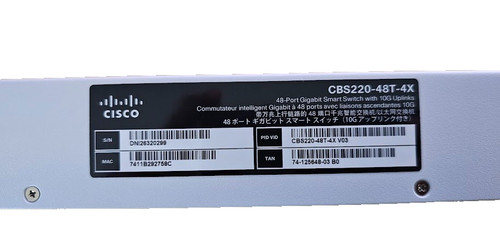 Cisco cbs220 48t smart - cisco,