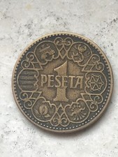 Scegli SPAGNA 1 peseta Nationalist Government 1944 - 2001 Spain Pesetas Espana