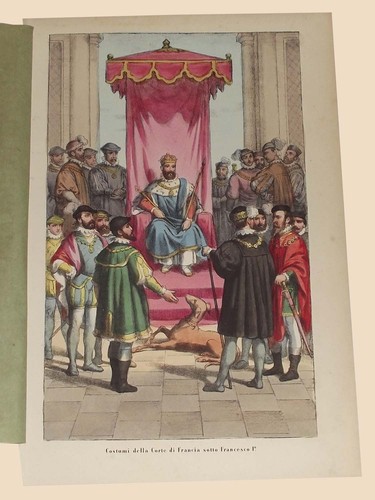 Costumi della corte francia - costumi,
