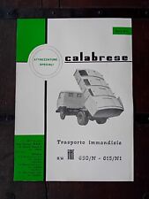 FIAT 650 N 615 N1 TRASPORTO IMMONDIZIE NETTEZZA URBANA CALABRESE originale 