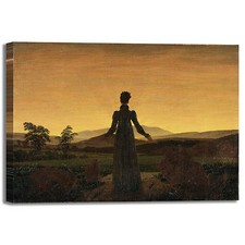 Caspar donna sol levante design quadro stampa tela dipinto telaio arredo casa