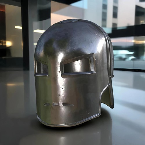 Vintage iron man helmet - iron,