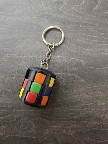 Rubiks cube keyring - cube,
