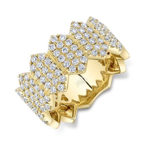 14k oro giallo diamante - 14k,