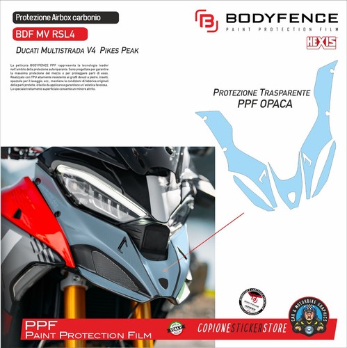 Protezione airbox carbonio - carbonio, in