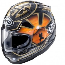 CASCO INTEGRALE ARAI RX-7V EVO PEDROSA SPIRIT GOLD