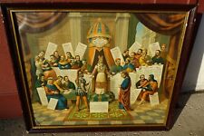 c.1890 GESÙ IN TRIBUNALE rara