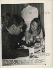 1959 Stampa Foto Attrice Eva