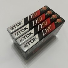 TDK D90 Blank Cassettes High