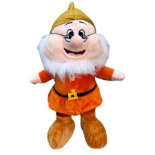 Disney Biancaneve e i Sette Nani - Peluche originale Nano Dotto (Doc) alto 38 cm