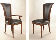 SEDIA/CAPOTAVOLA IN LEGNO IMBOTTITA E RIVESTITA CON TESSUTI E ECOPELLE LUSSO 256