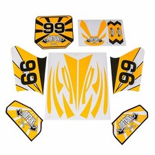Set Di Adesivi Top >99< Giallo Pit Bike Dirt Bike HMParts