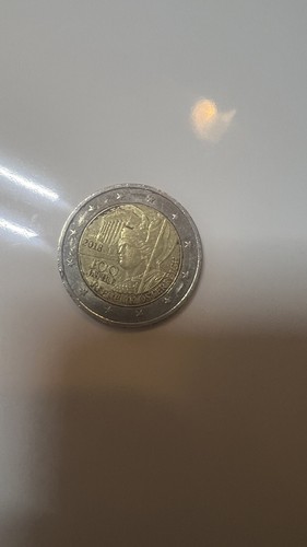 Moneta euro 100 jahre - moneta, 2