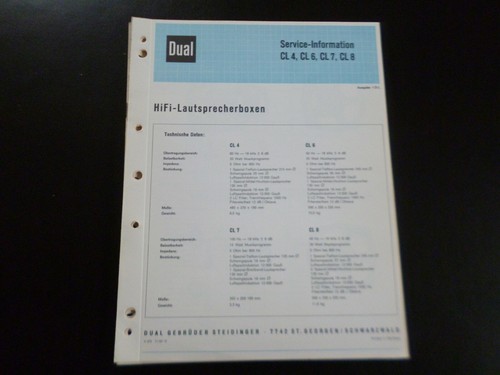 Original service manual - service,