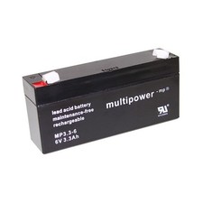 Batteria al piombo gel 6V