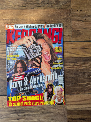 Kerrang 650 korn aerosmith - 650, korn,