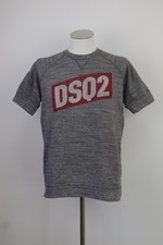 DSQUARED2 DSQ2 MAGLIA UOMO TG L T-SHIRT MAN MADE IN ITALY COTONE VINTAGE LOGO