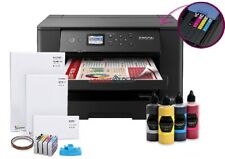 KIT STAMPANTE SUBLIMATICA EPSON A3 INCHIOSTRO SUBLIMATICO CARTA CARTUCCE REFILL