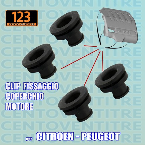 Clip fissaggio coperchio - fissaggio,