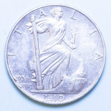 VITTORIO EMANUELE III 10 LIRE