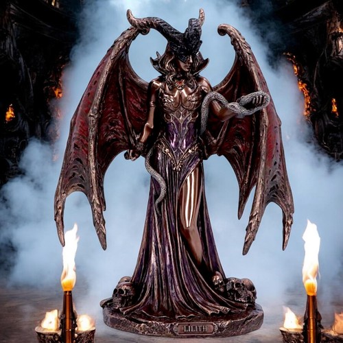 Statua gotica lilith dea - gotica,