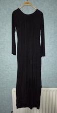 Maxi abito Boohoo 14 nero
