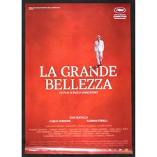 manifesto LA GRANDE BELLEZZA paolo sorrentino toni servillo carlo verdone W43